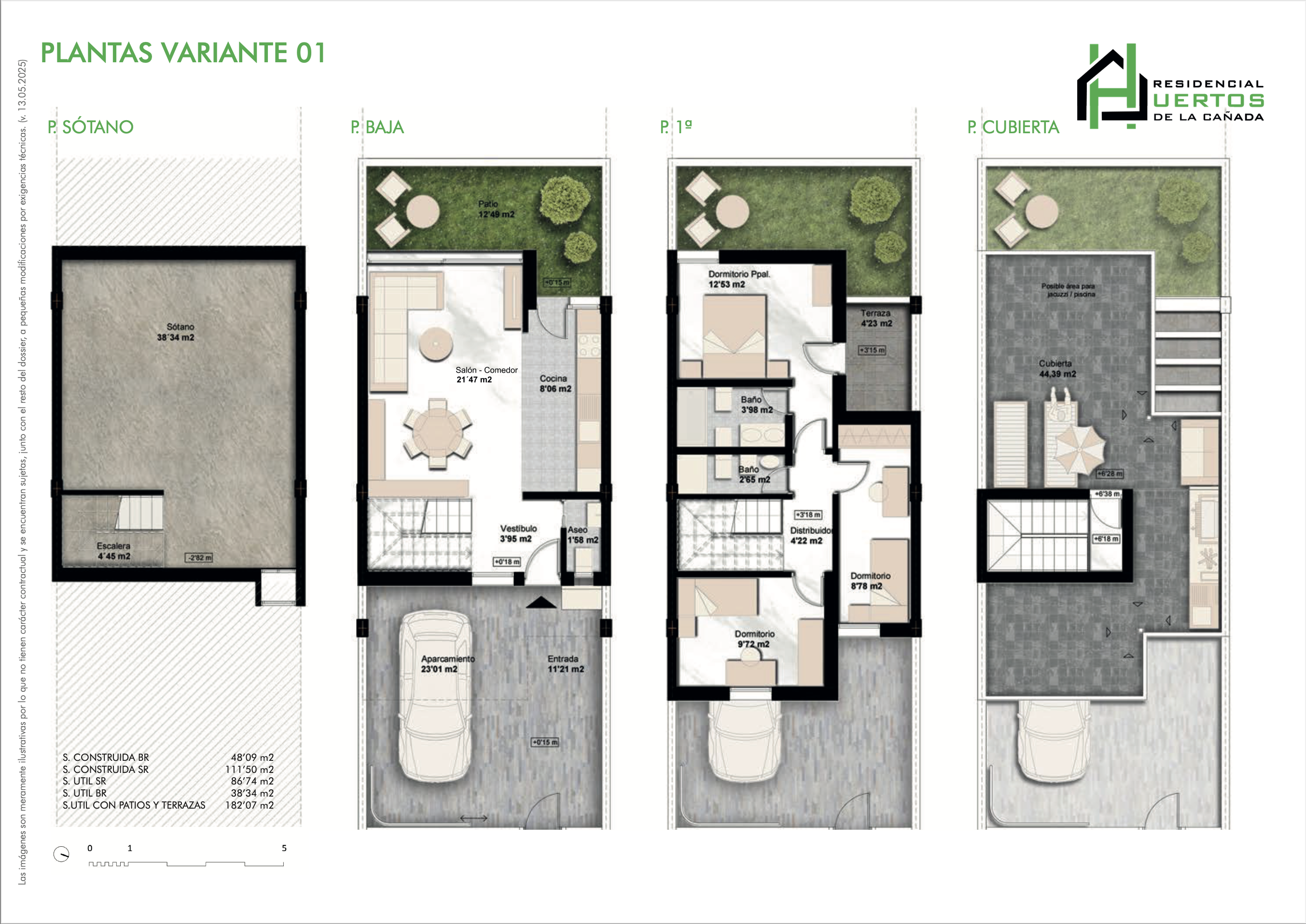 Plano de Plantas Variante 01